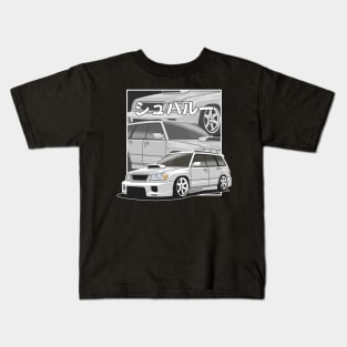 Subaru Forester SF Japan Comics Kids T-Shirt